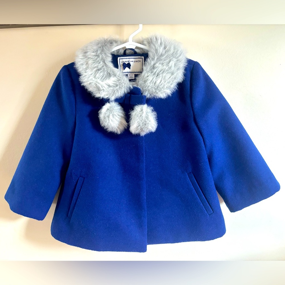 Janie and Jack Toddler Coat sz 3 to 4